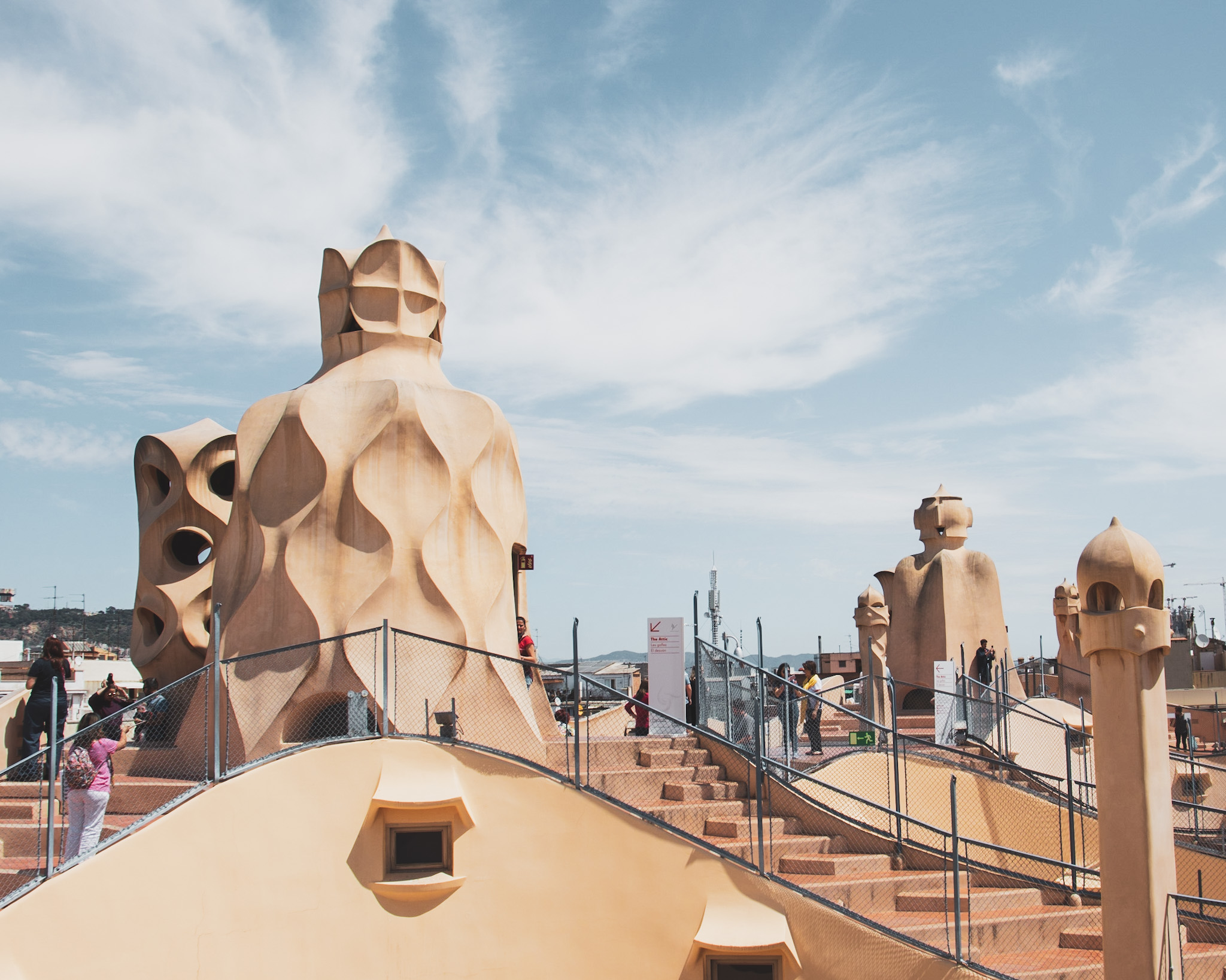 Rooftop of Casa Mila