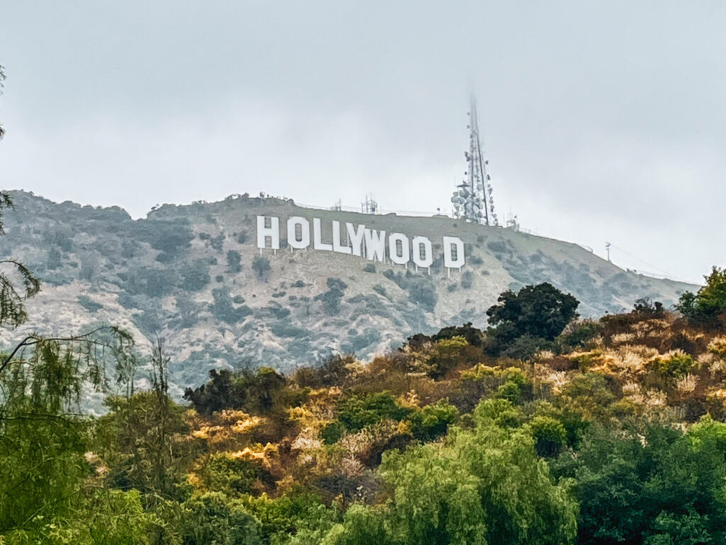 Hollywood sign